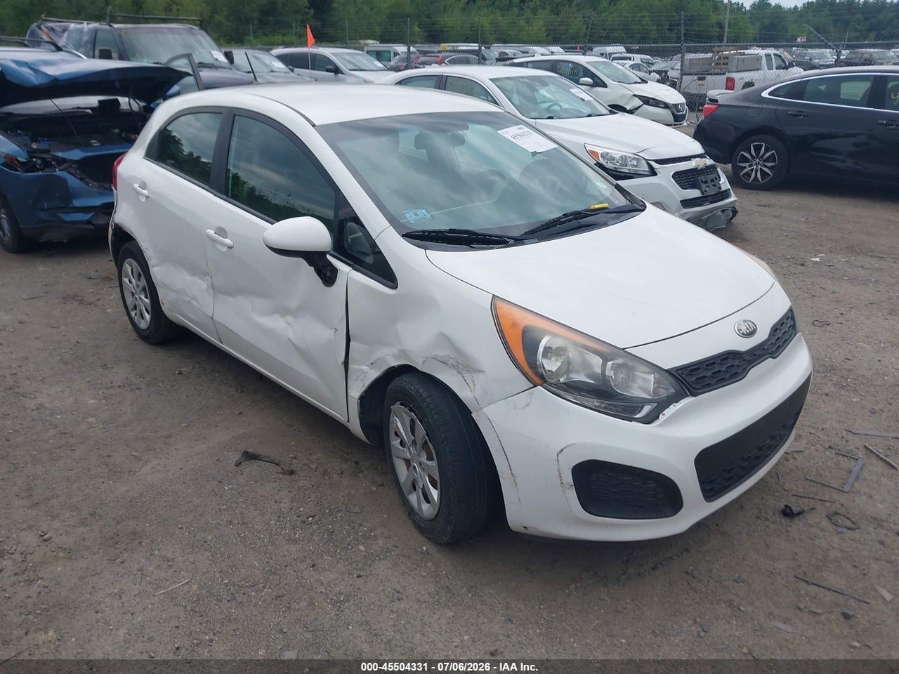 KNADM5A34D6****** · 2013 KIA RIO LX
