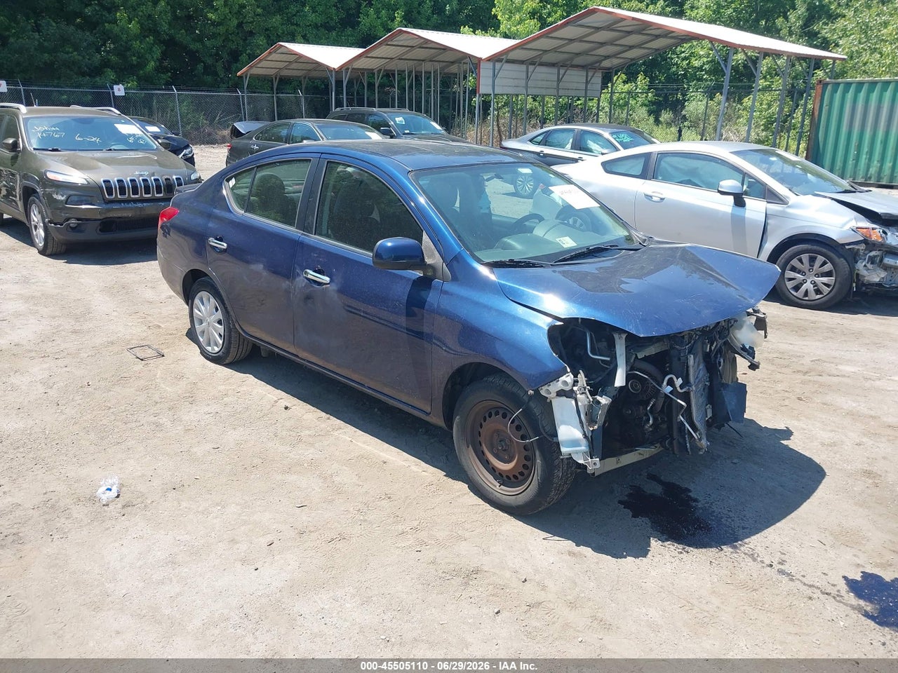 3N1CN7AP6DL****** · 2013 NISSAN VERSA 1.6 SV