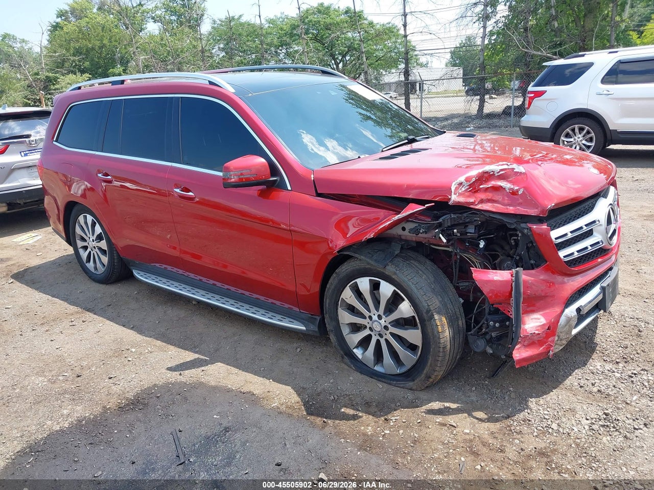 4JGDF6EE5HA****** · 2017 MERCEDES-BENZ GLS 450 4MATIC