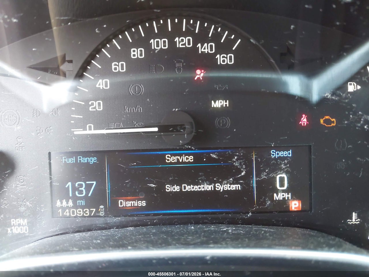 3GYFNGE30DS****** · 2013 CADILLAC SRX LUXURY COLLECTION · 7/11