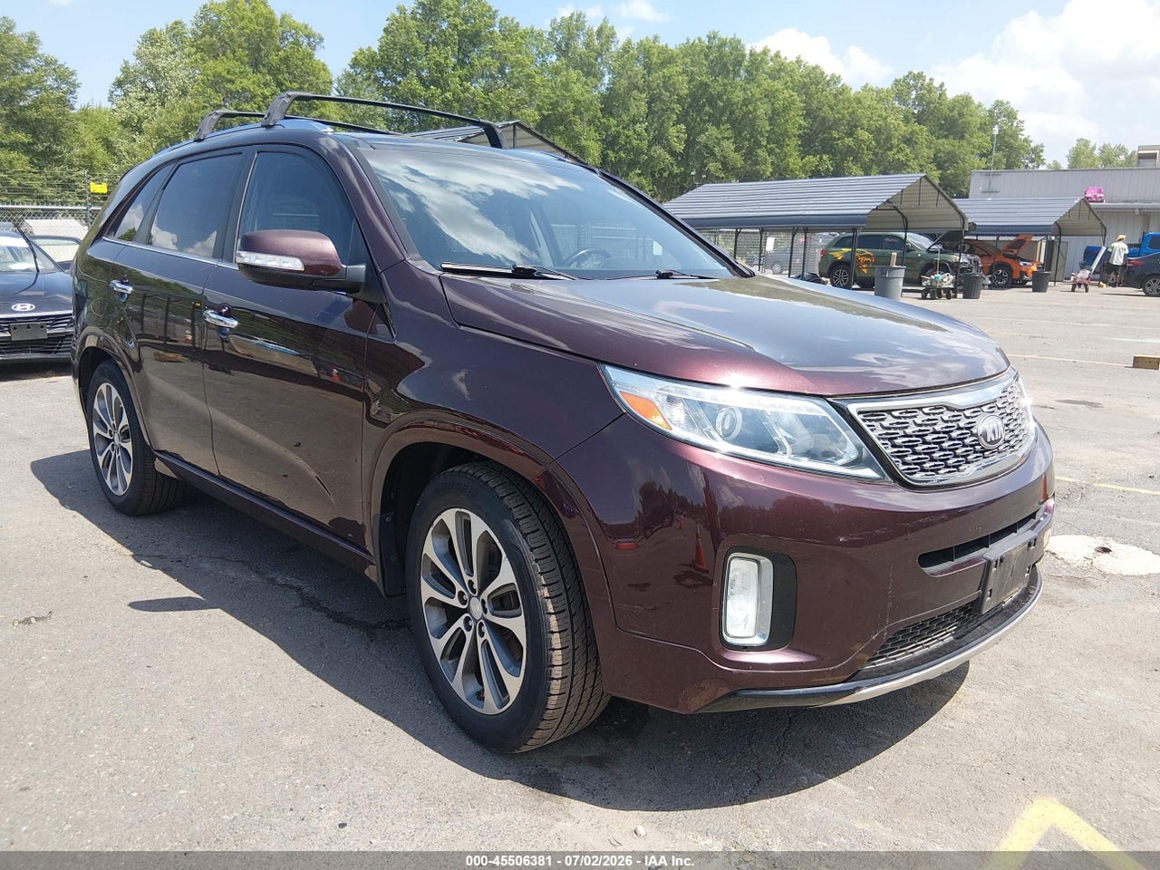 5XYKW4A77EG****** · 2014 KIA SORENTO SX