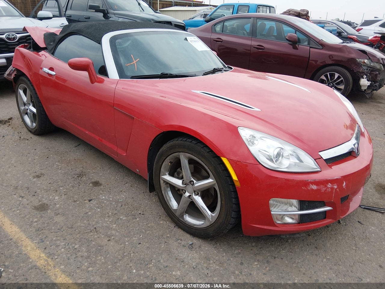 1G8MB35B97Y****** · 2007 SATURN SKY