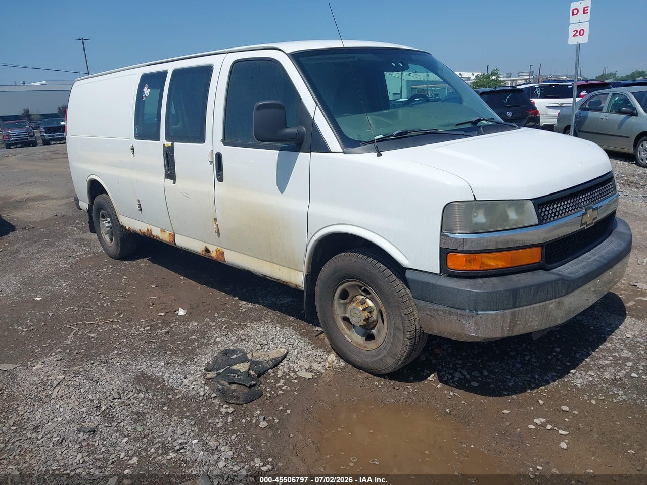 1GCZGUCG4D1****** · 2013 CHEVROLET EXPRESS 3500 WORK VAN