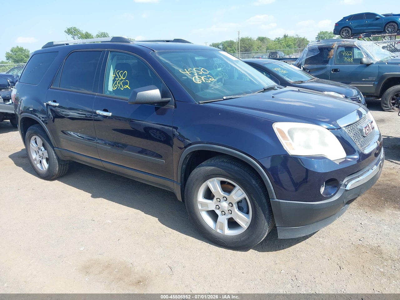 1GKKRNED1BJ****** · 2011 GMC ACADIA SL