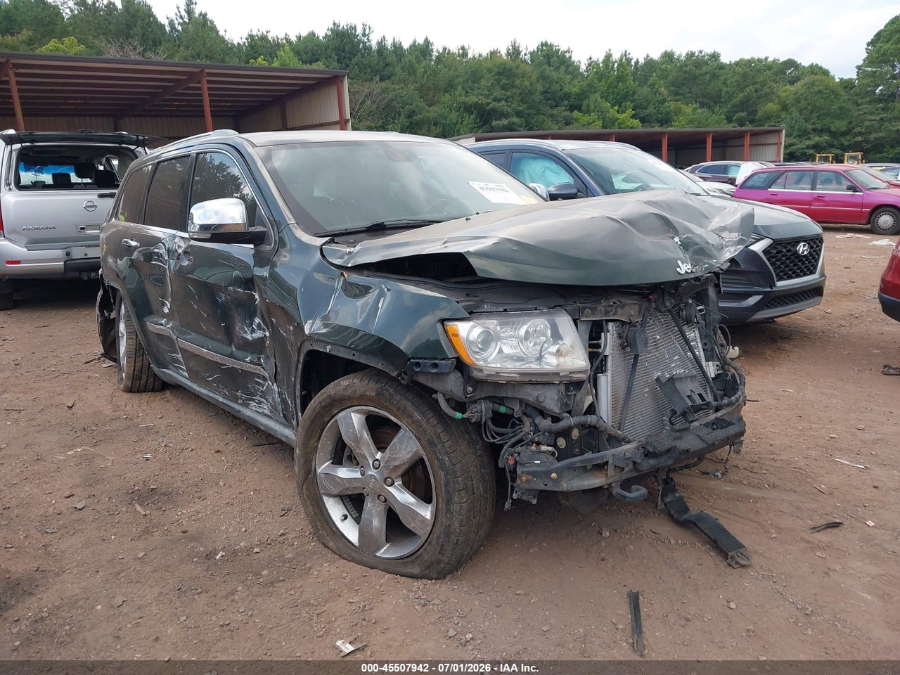 1J4RR6GT6BC****** · 2011 JEEP GRAND CHEROKEE OVERLAND