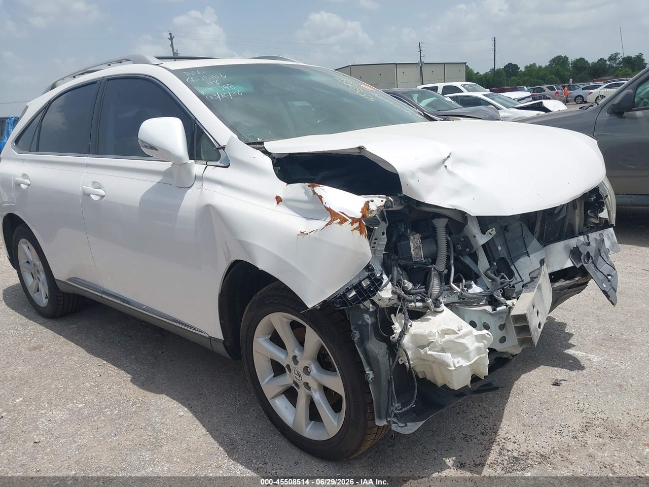 2T2ZK1BAXBC****** · 2011 LEXUS RX 350