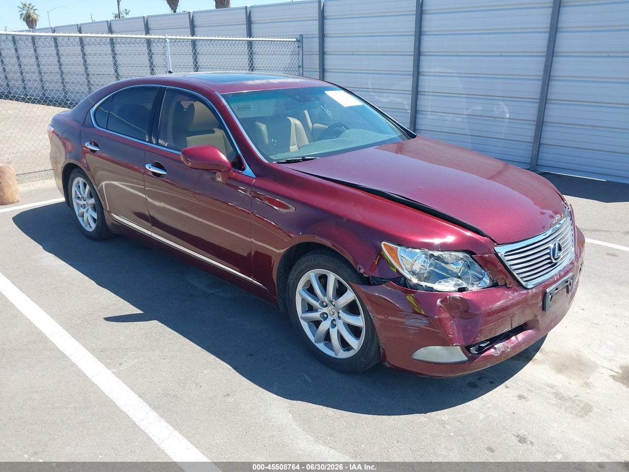 JTHBL46F775****** · 2007 LEXUS LS 460