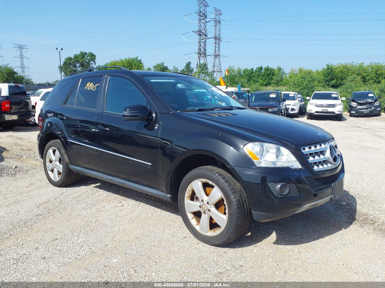 4JGBB86E89A****** · 2009 MERCEDES-BENZ ML 350 4MATIC