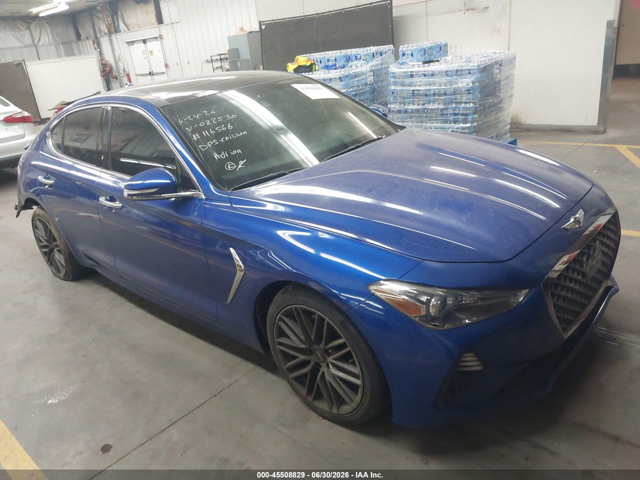 KMTG34LA7KU****** · 2019 GENESIS G70 2.0T ADVANCED