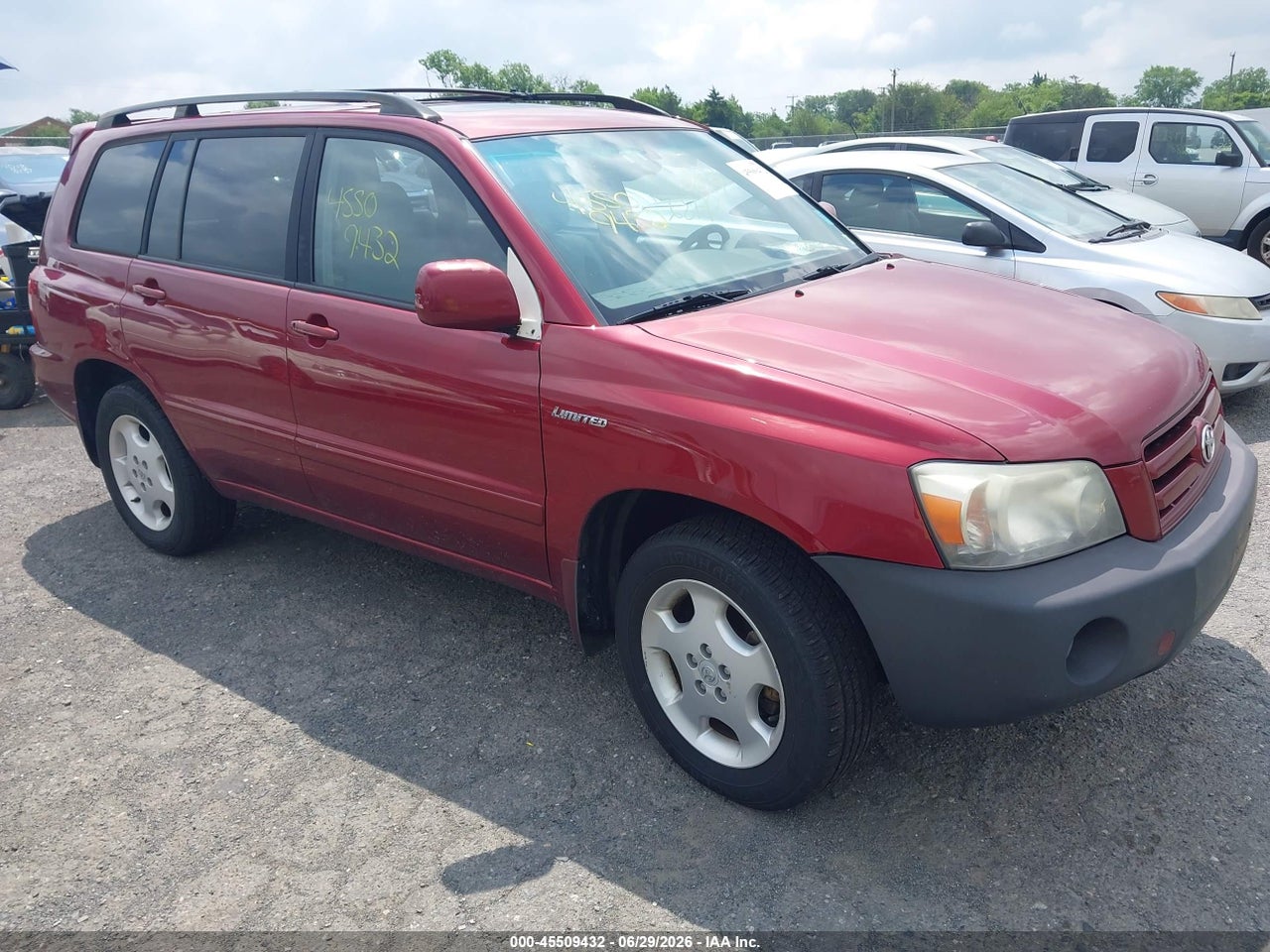 JTEEP21A550****** · 2005 TOYOTA HIGHLANDER LIMITED V6