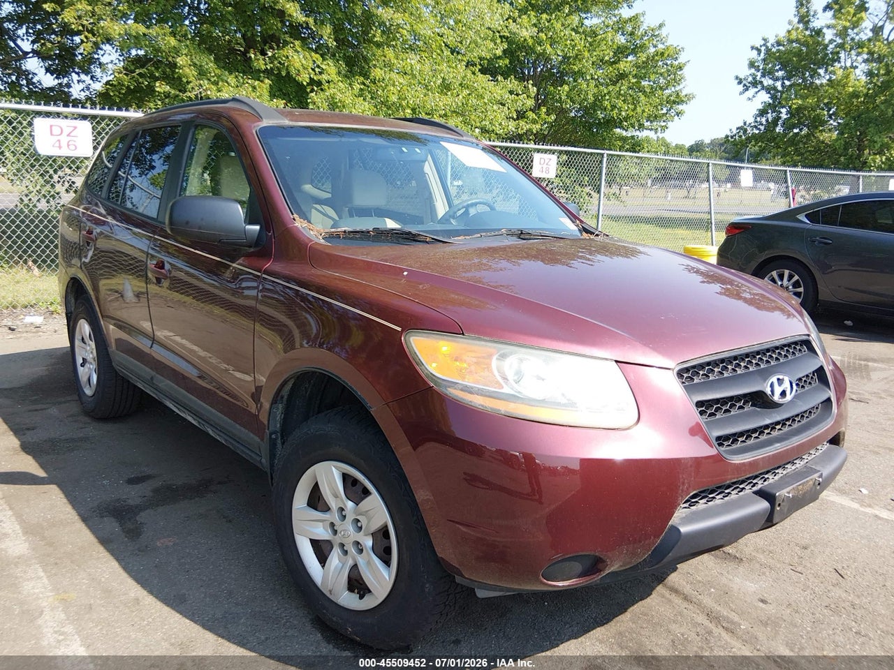 5NMSG13D89H****** · 2009 HYUNDAI SANTA FE GLS