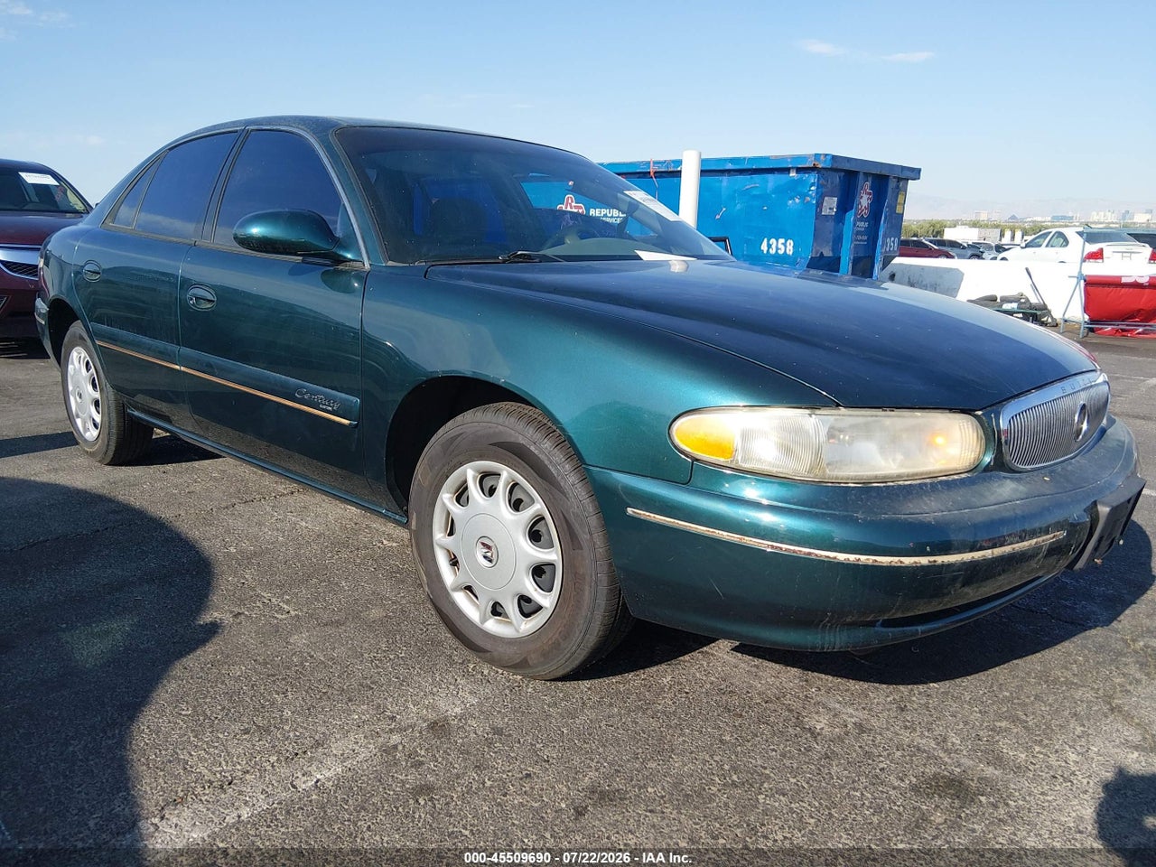 2001 BUICK CENTURY CUSTOM