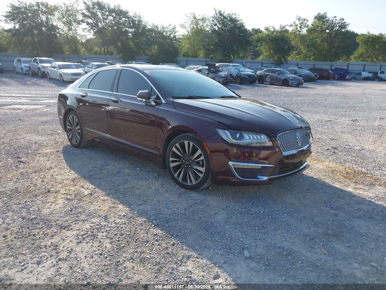 3LN6L5C90HR****** · 2017 LINCOLN MKZ SELECT