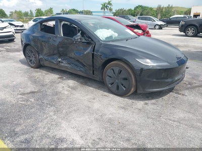 5YJ3E1EA7TF****** · 2026 TESLA MODEL 3 PREMIUM REAR-WHEEL DRIVE/REAR-WHEEL DRIVE