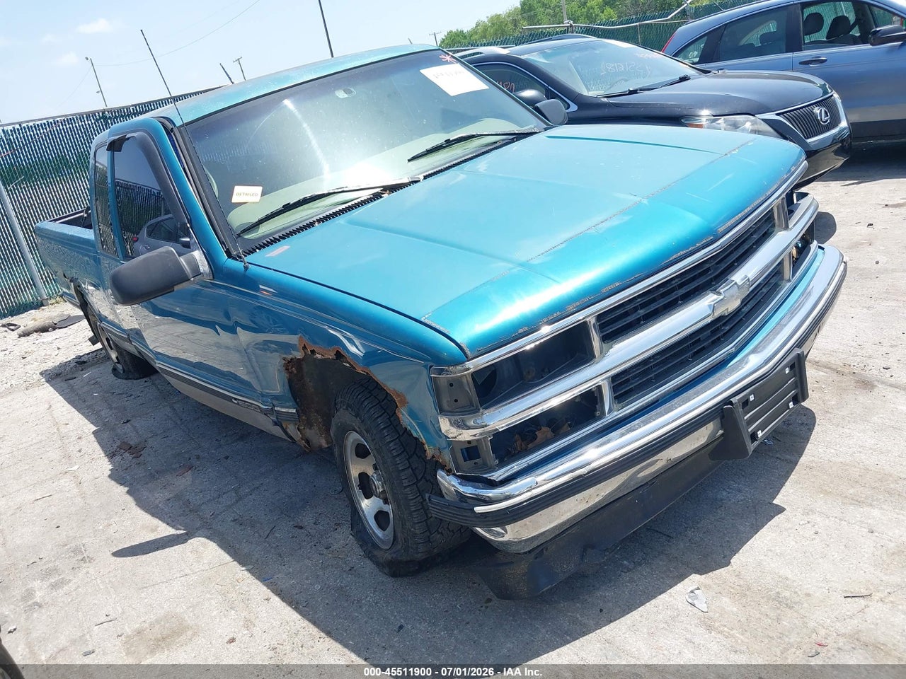 2GCEC19R1V1****** · 1997 CHEVROLET C1500 FLEETSIDE