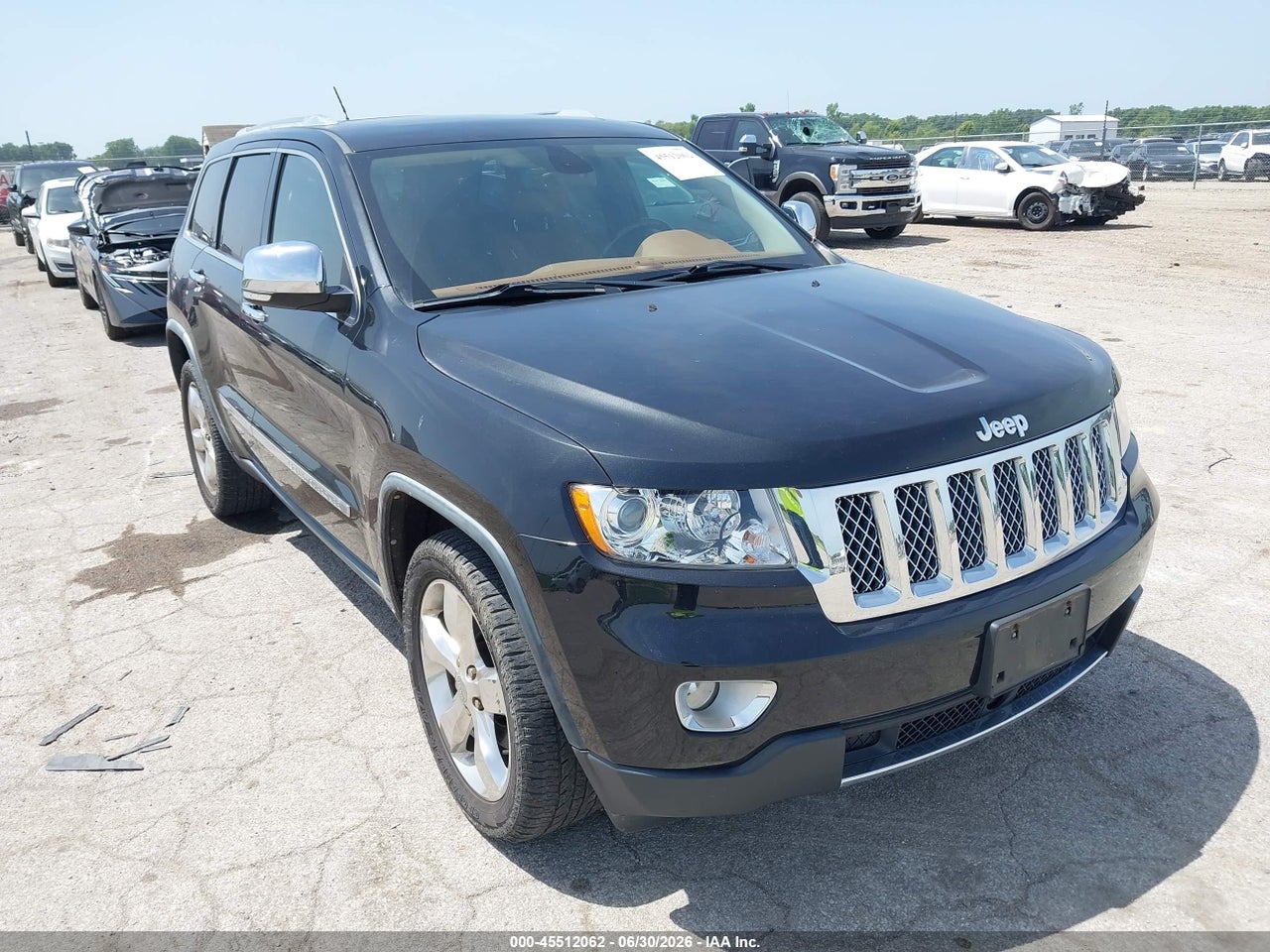 1C4RJFCT8CC****** · 2012 JEEP GRAND CHEROKEE OVERLAND