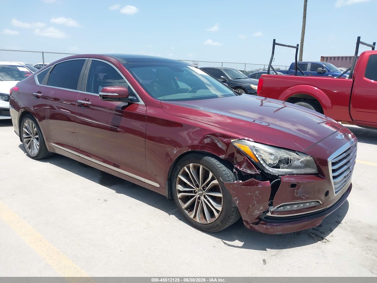 KMHGN4JEXGU****** · 2016 HYUNDAI GENESIS 3.8
