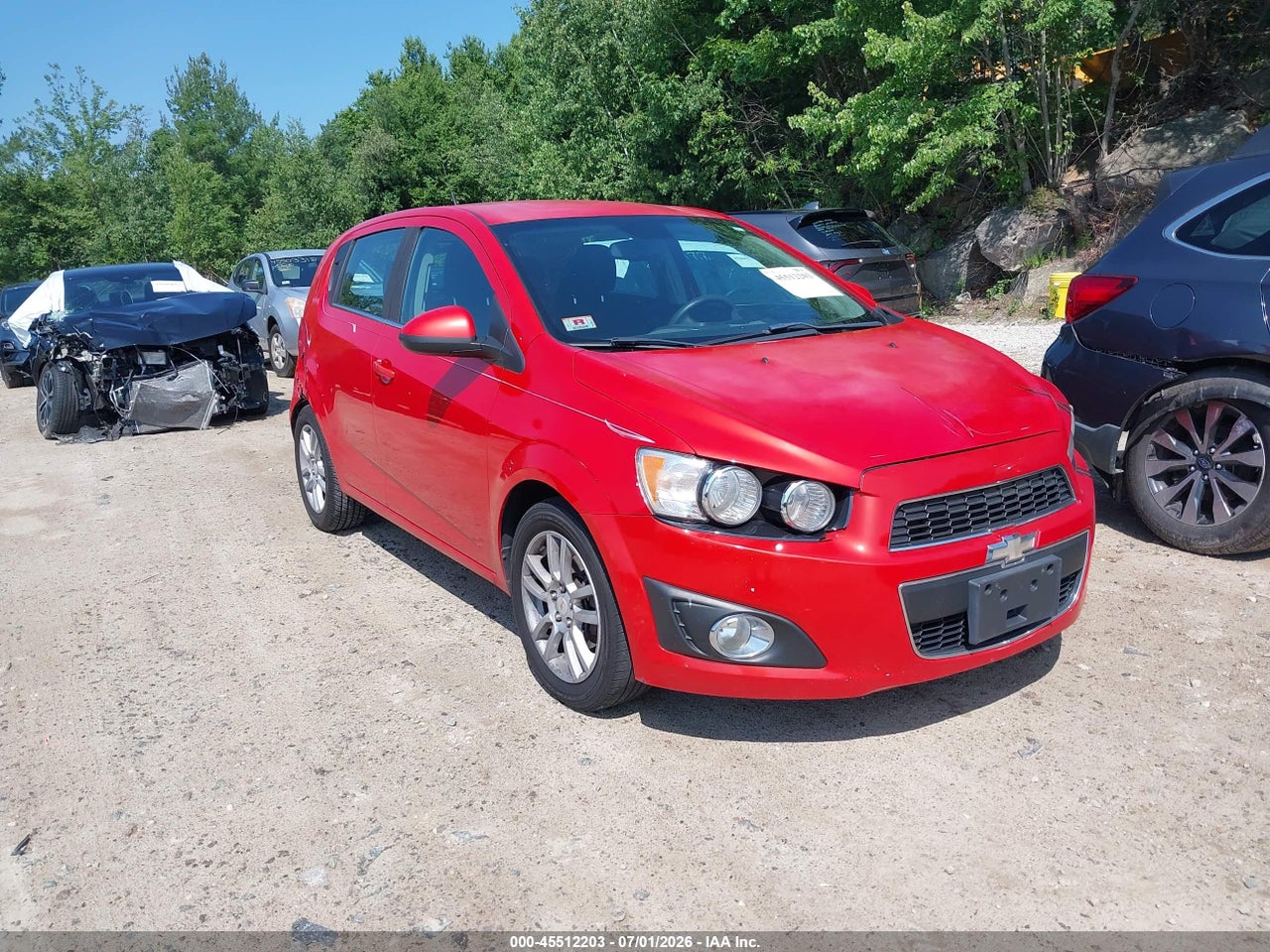 1G1JC6SH8C4****** · 2012 CHEVROLET SONIC 2LT