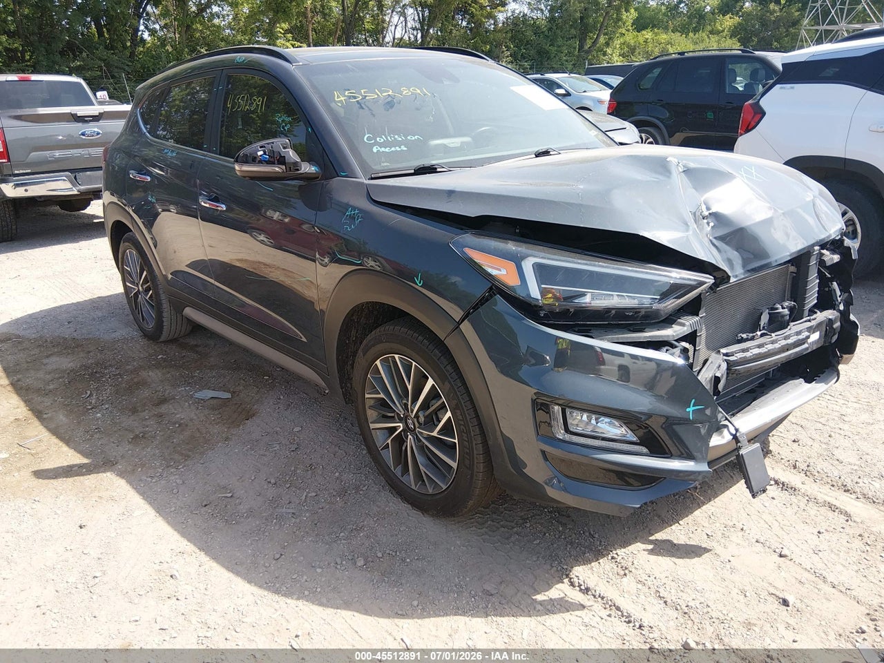 KM8J33ALXMU****** · 2021 HYUNDAI TUCSON ULTIMATE