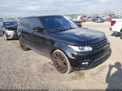 SALWR2VF3GA****** · 2016 LAND ROVER RANGE ROVER SPORT 3.0L V6 SUPERCHARGED HSE