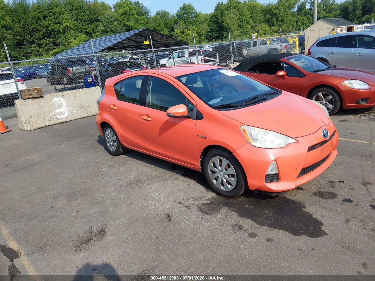 JTDKDTB35C1****** · 2012 TOYOTA PRIUS C THREE