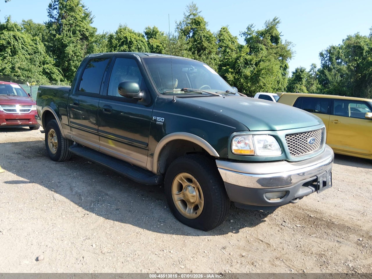 1FTRW08L91K****** · 2001 FORD F-150 KING RANCH EDITION/LARIAT/XLT