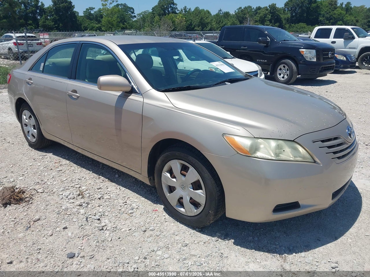 4T4BE46K87R****** · 2007 TOYOTA CAMRY CE