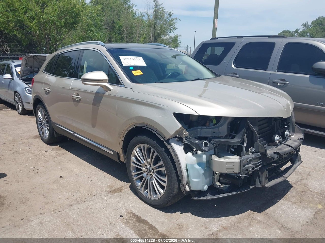 2LMPJ8LR0HB****** · 2017 LINCOLN MKX RESERVE