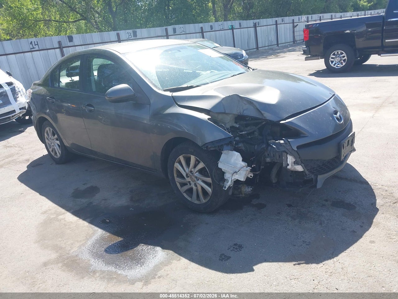 JM1BL1V85C1****** · 2012 MAZDA MAZDA3 I TOURING