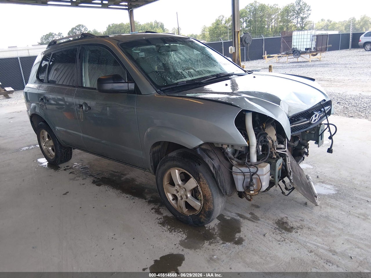 KM8JM12B57U****** · 2007 HYUNDAI TUCSON GLS