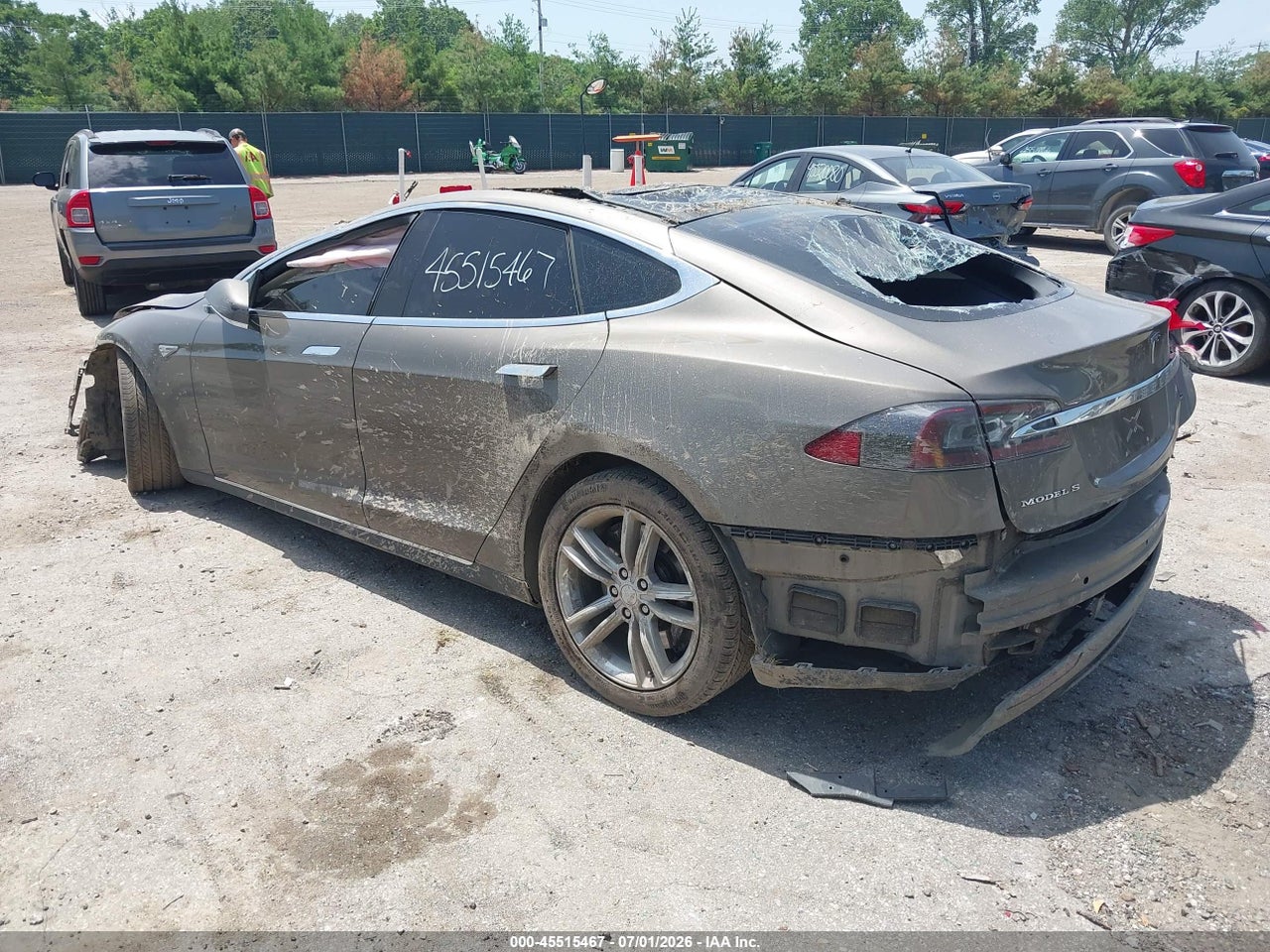 2015 TESLA MODEL S 70D/85D/P85D · 3/4