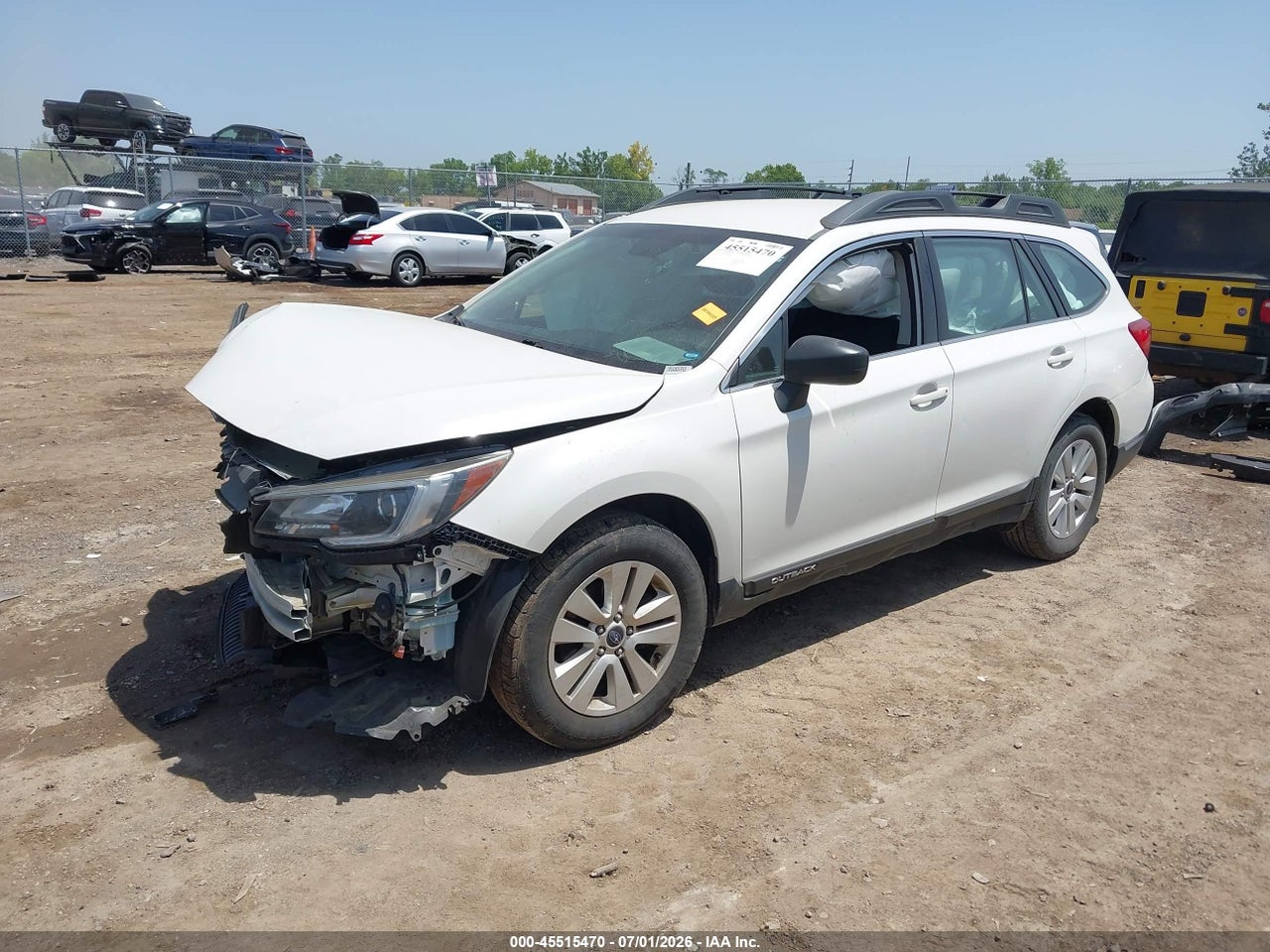4S4BSABCXK3****** · 2019 SUBARU OUTBACK 2.5I · 2/10