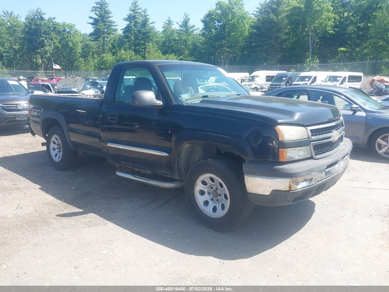 3GCEK14X47G****** · 2007 CHEVROLET SILVERADO 1500 CLASSIC WORK TRUCK