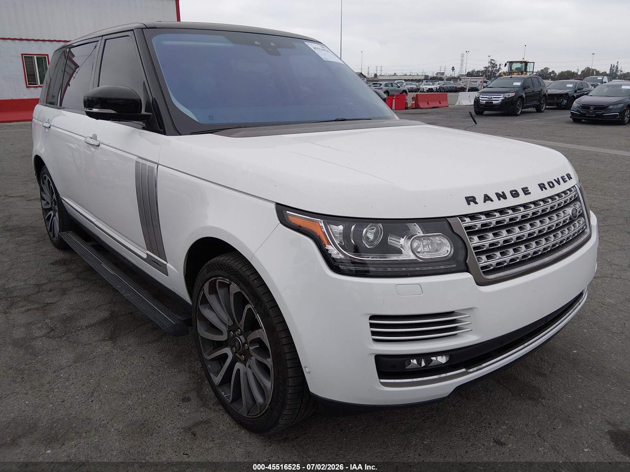 SALGV5FEXHA****** · 2017 LAND ROVER RANGE ROVER 5.0L V8 SUPERCHARGED AUTOBIOGRAPHY