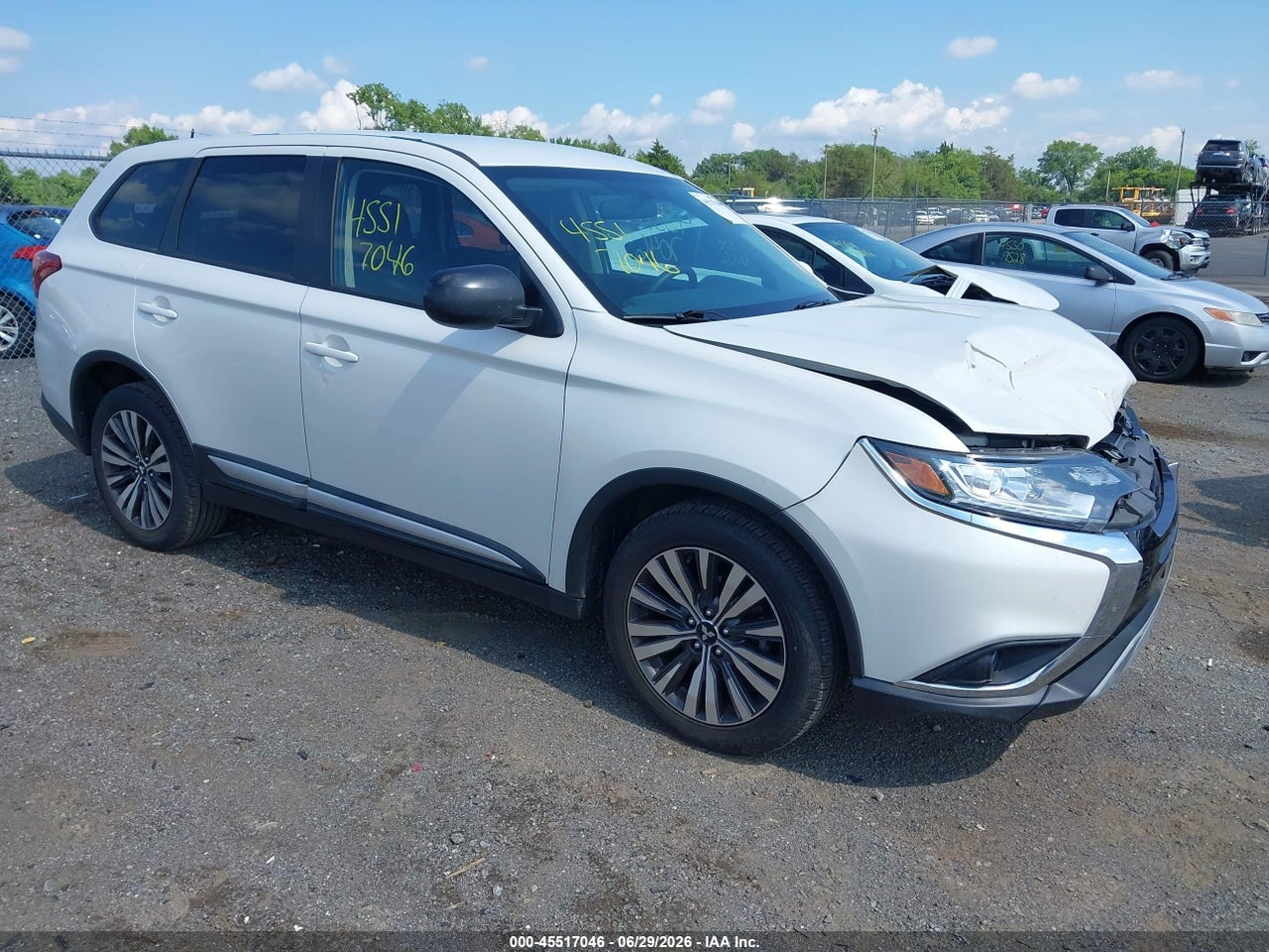 JA4AD2A36LZ****** · 2020 MITSUBISHI OUTLANDER ES 2.4