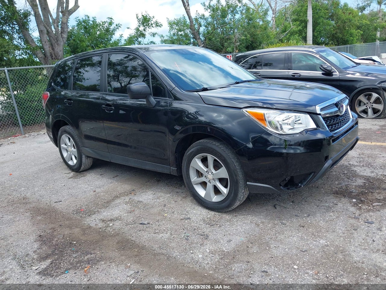 JF2SJAAC2FH****** · 2015 SUBARU FORESTER 2.5I