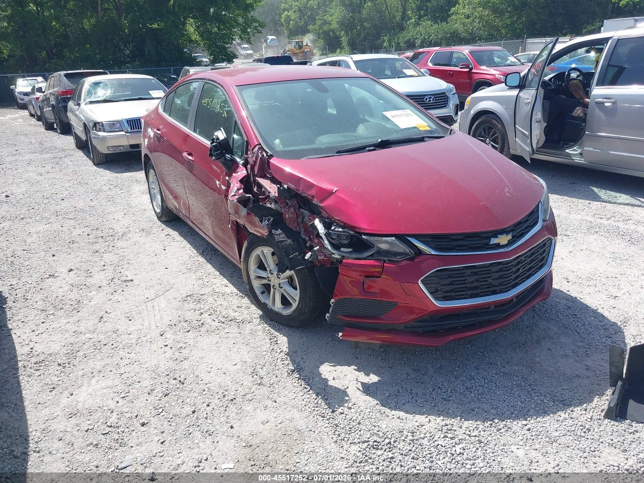 1G1BE5SM7J7****** · 2018 CHEVROLET CRUZE LT AUTO