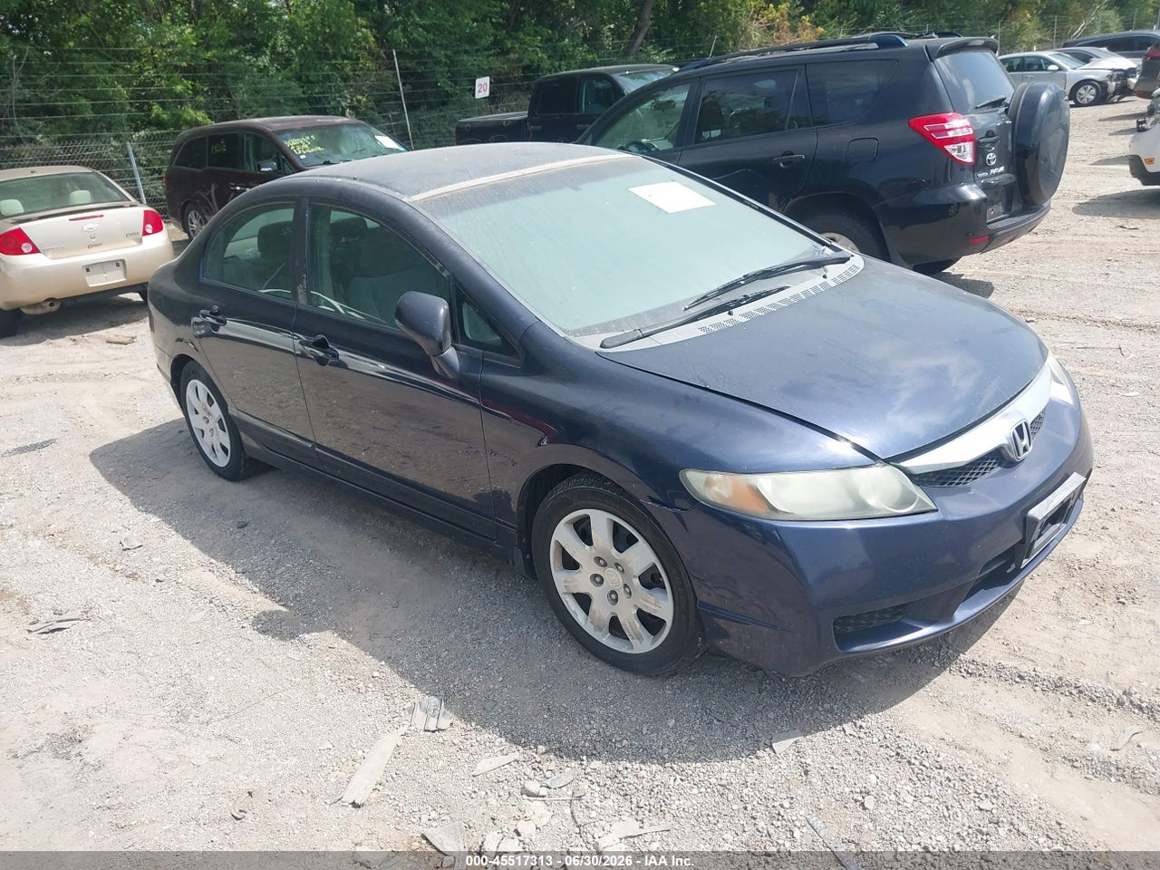1HGFA15549L****** · 2009 HONDA CIVIC LX