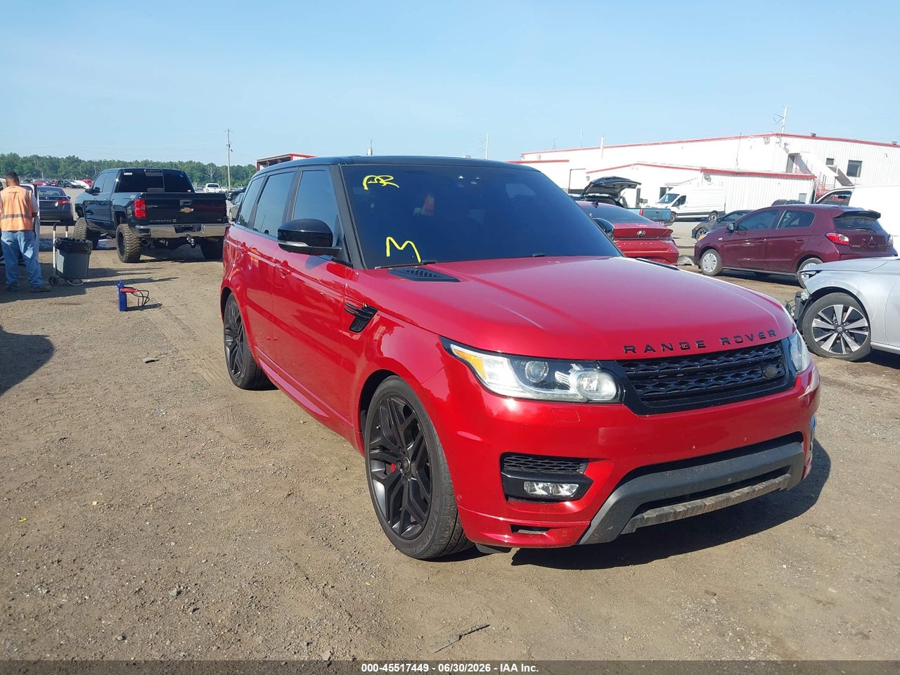 SALWV2FV6HA****** · 2017 LAND ROVER RANGE ROVER SPORT 3.0L V6 SUPERCHARGED HSE DYNAMIC