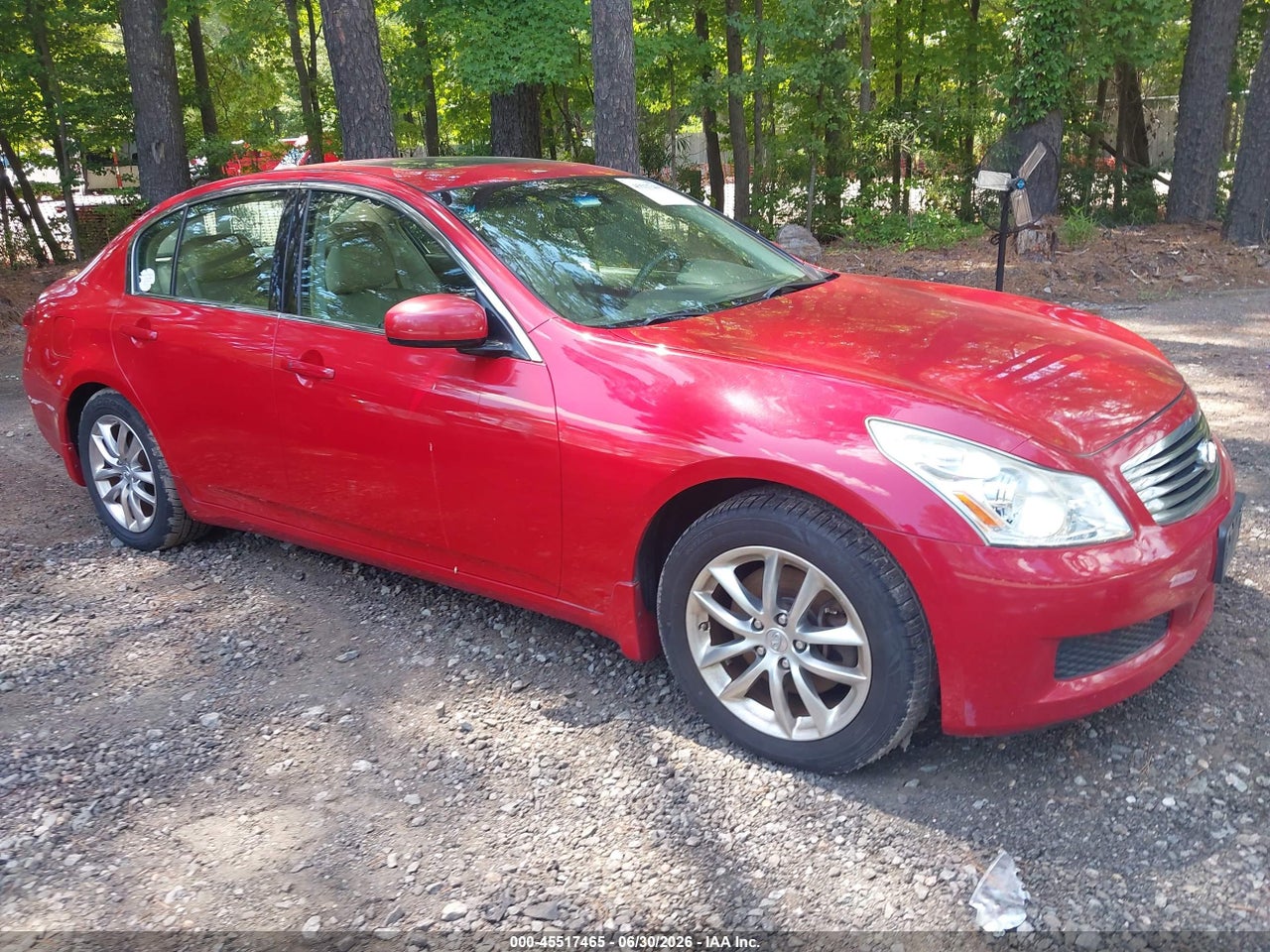JNKBV61E68M****** · 2008 INFINITI G35 JOURNEY