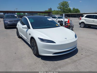 5YJ3E1EA6SF****** · 2025 TESLA MODEL 3 LONG RANGE REAR-WHEEL DRIVE/STANDARD REAR-WHEEL DRIVE