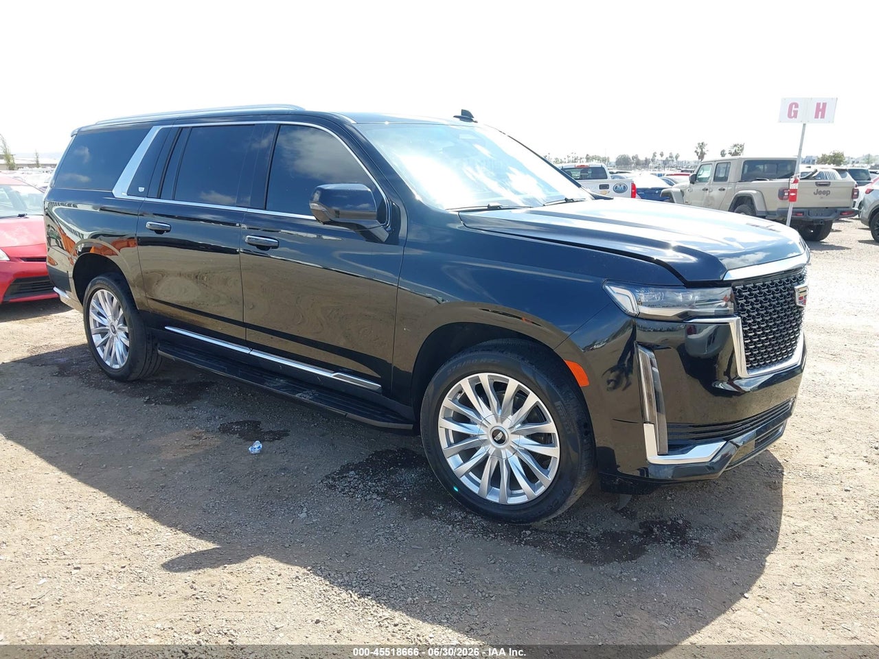 2022 CADILLAC ESCALADE ESV 4WD LUXURY