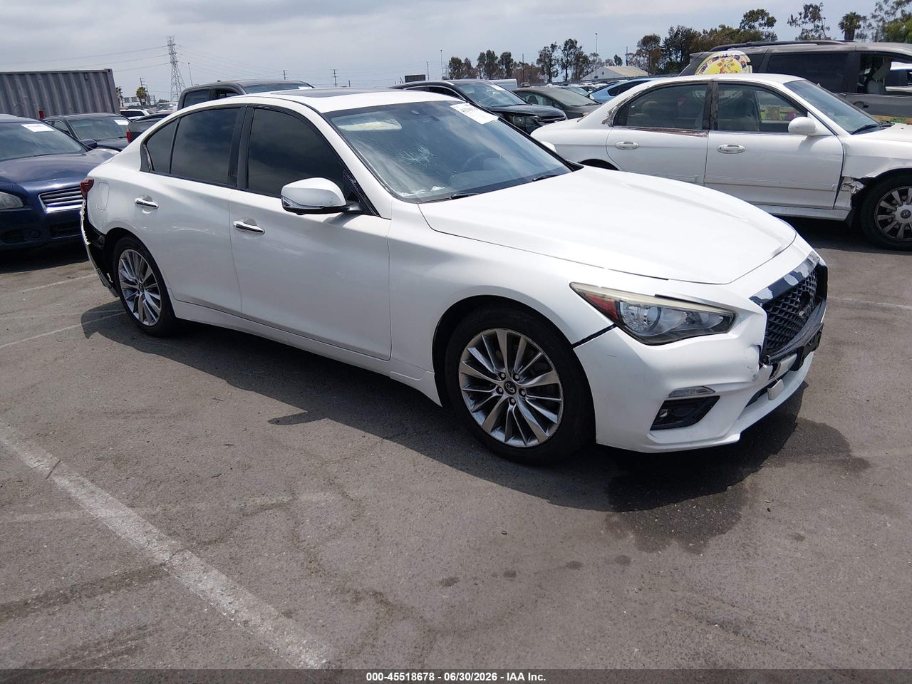 JN1CV7AP6JM****** · 2018 INFINITI Q50 2.0T LUXE