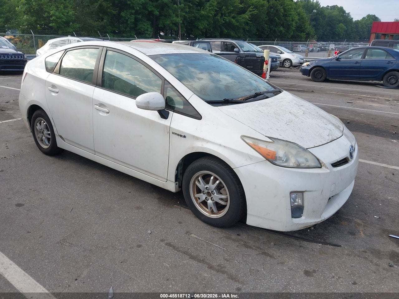 JTDKN3DU7B5****** · 2011 TOYOTA PRIUS TWO
