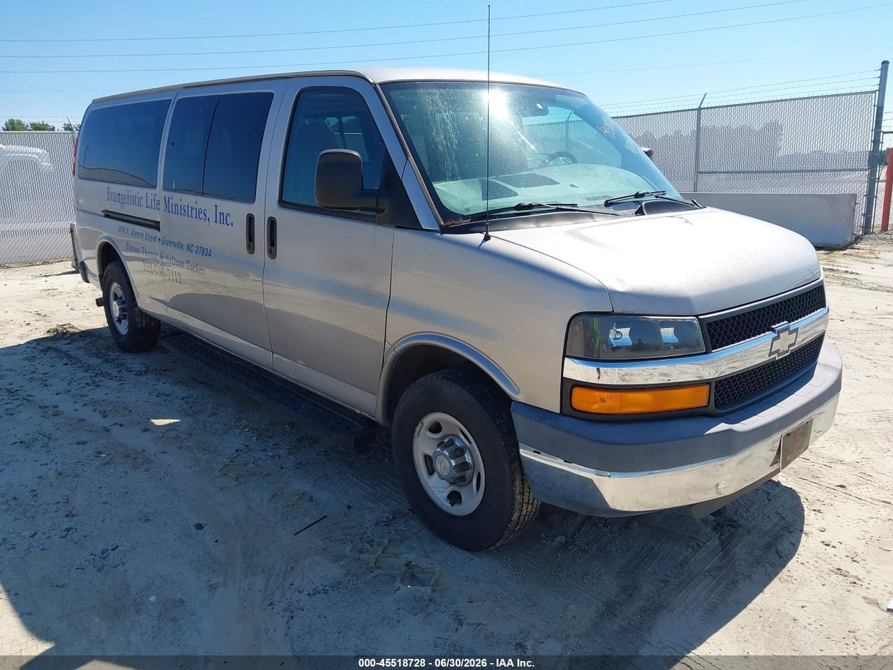 1GAHG39K091****** · 2009 CHEVROLET EXPRESS PASSENGER LS