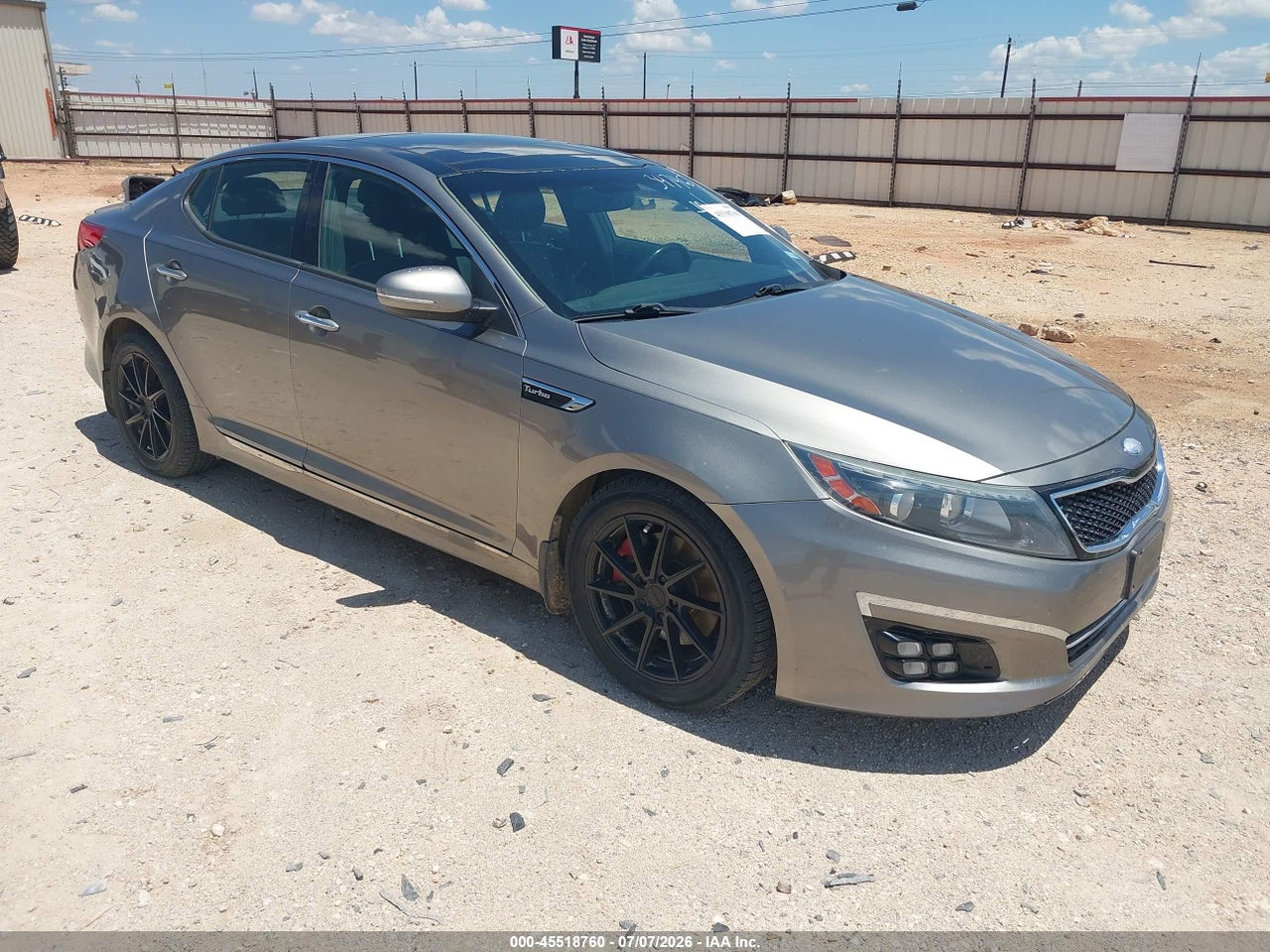 5XXGR4A6XEG****** · 2014 KIA OPTIMA SXL TURBO