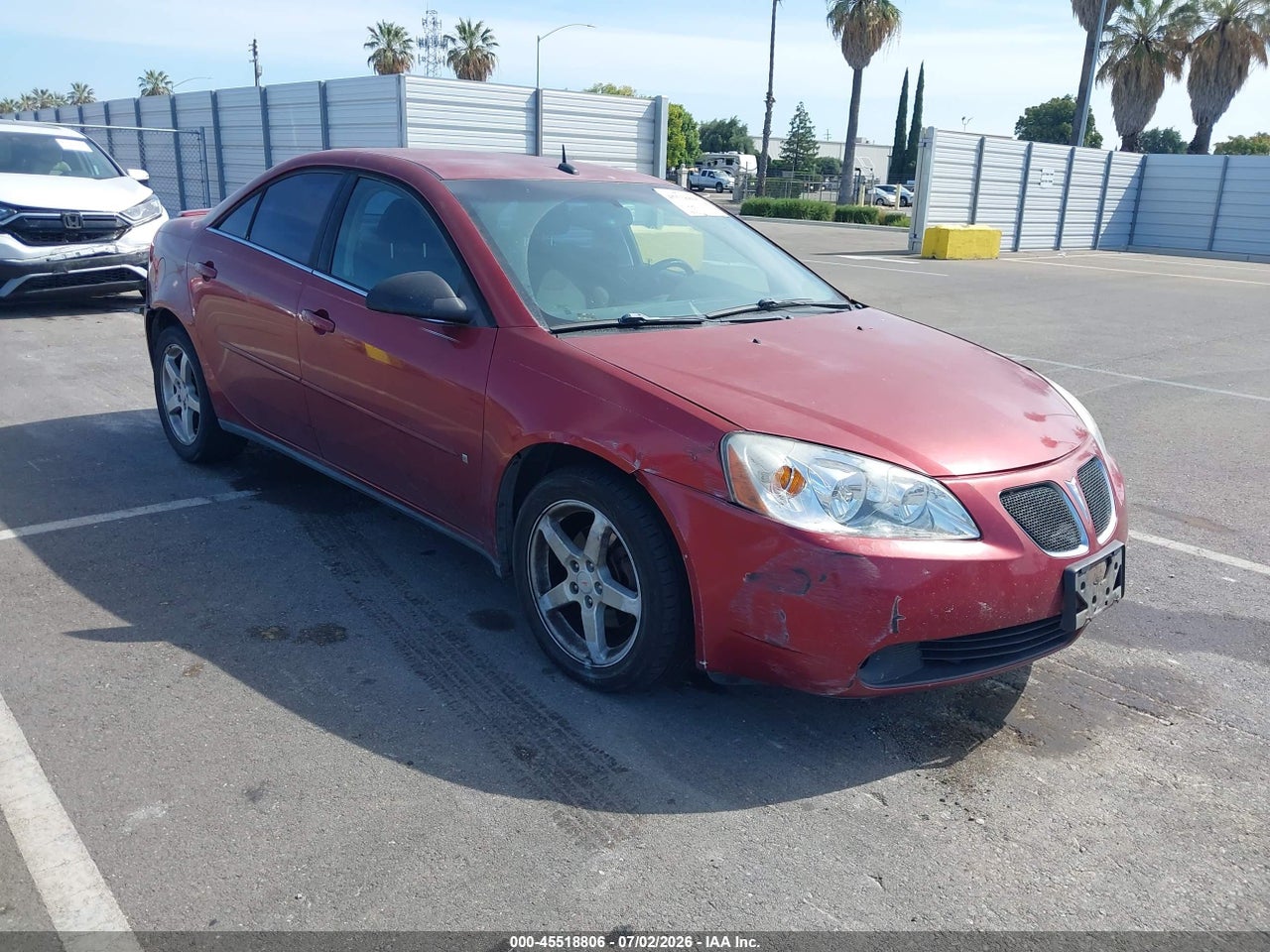 1G2ZG57N384****** · 2008 PONTIAC G6