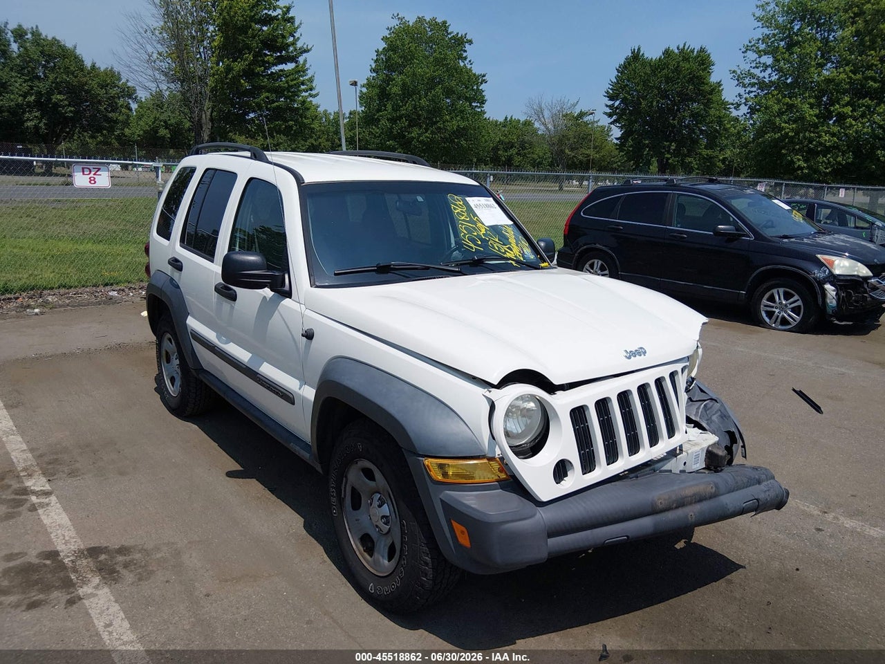 1J4GL48K47W****** · 2007 JEEP LIBERTY SPORT