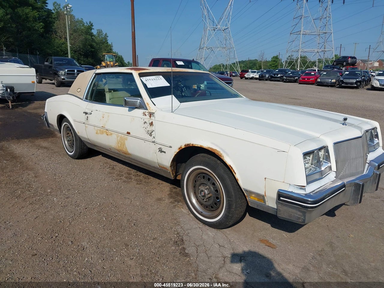 1G4EZ57Y4FE****** · 1985 BUICK RIVIERA