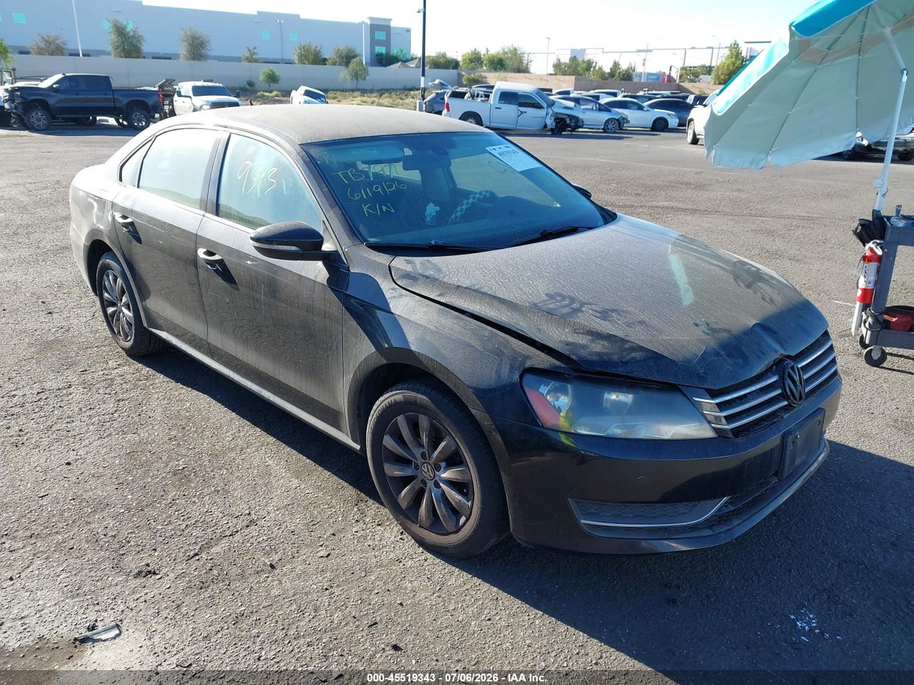 1VWAP7A33CC****** · 2012 VOLKSWAGEN PASSAT 2.5L S